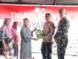 Polres Aceh Tenggara Tunjukkan Kepedulian kepada Korban Kebakaran di Desa Linge Alas