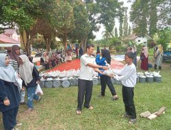 Laksanakan Sunah, SMK Negeri 1 Karang Baru Berqurban 4 Ekor Sapi dan 5 Ekor Kambing