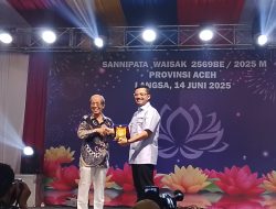 WaliKota Langsa Buka SANNIPATA Waisak 2569BE / 2025 Se-ACEH