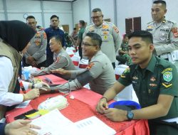 Aksi Kemanusian : Polres Aceh Utara Kumpulkan 75 Kantung Darah dan Pengobatan Gratis