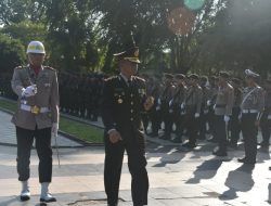 Wakil Walikota Langsa Hadiri Upacara Peringatan HUT Ke-79 Bhayangkara Polri