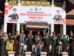 Upacara Hari Bhayangkara ke-79 di Aceh Tengah, Dipimpin Bupati dan Berlangsung Khidmat serta Penuh Makna