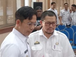 Usai Dilantik, Jabat Plt Direktur RSUD dr. H. Bob Bazar, SKM, dr. Djohardi; Pertama Kita Akan Evaluasi Internal