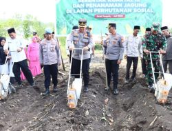 24 Hektare Lebih Lahan Penanaman Jagung Serentak Kuartal III Disiapkan Polres Aceh Tengah