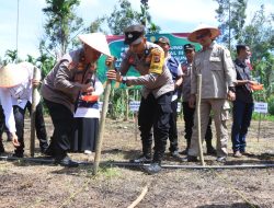 Dukung Swasembada Pangan, Polres Aceh Utara Kembali Gelar Penanaman Jagung Serentak