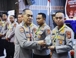 Polres Aceh Tengah Raih Penghargaan Polres/Ta Terbaik I Kinerja Bidang Operasi Polri
