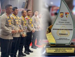 Alhamdulillah, Polres Lhokseumawe Raih Penghargaan Layanan 110 Terbaik II se-Aceh