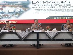 Polres Lampung Selatan Gelar Patuh Krakatau 2025 : “Siap Lindungi Masyarakat dari Ancaman Laka dan Pelanggaran”