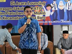 “Pemko Langsa Berkolaborasi DPMG Bagikan Seragam Sekolah Gratis Anak Yatim-Piatu dan Fakir Miskin”