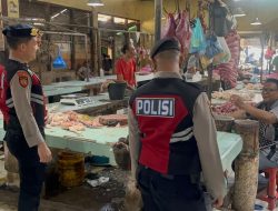 Polres Lhokseumawe Gelar Patroli Pasar, Cegah Aksi Premanisme dan Pungli