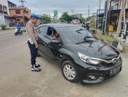 Propam Polres Lhokseumawe Cek Kelengkapan Surat dan Kendaraan Personel, Dukung Ops Patuh 2025