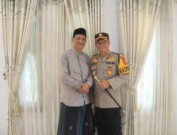 Pererat Silaturahmi dan Mohon Doa Restu, Kapolres Aceh Utara Temui Tokoh Agama