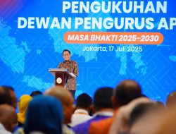 Bupati Muba H M Toha Resmi Dikukuhkan Sebagai Pengurus APKASI 2025–2030