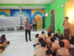 Tak Jenuh, Satlantas Aceh Utara Sosialisasi Ops Patuh Seulawah 2025 kepada Pelajar