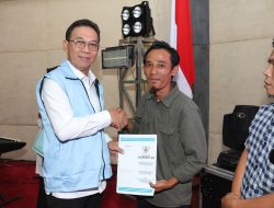 Bupati Tapsel Ikuti Peluncuran Koperasi Merah Putih Secara Nasional