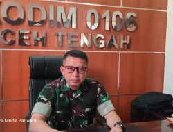 Dandim 0106 Aceh Tengah Tegaskan Pelaku Pesta Miras di Kala Kemili Bukan Oknum TNI