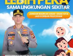 Kapolres Aceh Tengah : “Lindungi Masa Depan Anak-Anak Kita Mulai dari Rumah”