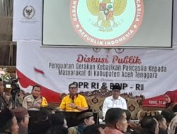 Bupati Agara, H.M Salim Fakhry Buka dan Pandu Diskusi Publik Penguatan Idiologi Pancasila