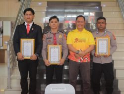 Juara 1 Festival Band Se-Polda Aceh, D’Upes Polres Aceh Tengah Terima Penghargaan Kapolda