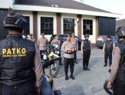 Kapolres Aceh Tengah Bentuk Tim Patroli Kota Untuk Tingkatkan Rasa Aman Masyarakat