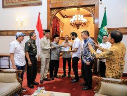 Gubernur Aceh Serahkan Usulan Terowongan Geurutee Pada Bappenas