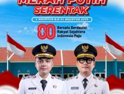 Pemko Langsa Menghimbau Kibarkan Bendera Merah Putih Mulai 1-31 Agustus 2025