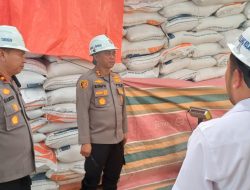 Kapolres AKBP Muhamad Taufiq Koordinasi dan Monitoring Stok Beras Subsidi dan SPHP