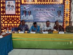 Pemdes Pematang Gencarkan Sosialisasi PBB 2025, Realisasi Sudah Capai 80 Persen