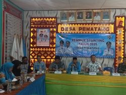 Desa Pematang Gelar Rembuk Stunting 2025