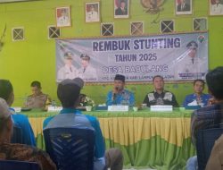 Komitmen Desa Babulang Gelar Rembuk Stunting 2025, Teguhkan Komitmen Wujudkan Generasi Sehat