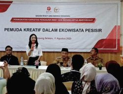 Pemuda Kreatif Ekowisata Pesisir: Ruby Chairani Syiffadia Gelar Bimbingan Teknis BRIN di Kalianda