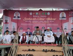 Abu Paya Pasie Hadiri Dzikir Akbar Peringati 2 Dekade Damai Aceh di Lhoksukon