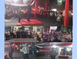 Pawai Obor dan Malam Renungan Suci Sambut HUT Ke-80 RI