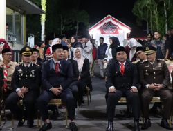 Kapolres Aceh Tengah Hadiri Upacara Taptu dan Pawai Obor HUT ke-80 RI