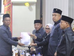 DPRD Lamsel Menggelar Rapat Paripurna PAW Anggota DPRD Masa Jabatan 2024-2029
