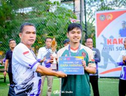 Lapas Sekayu Ukir Prestasi, Juara 4 Kakanwil Cup Mini Soccer Pemasyarakatan Sumsel