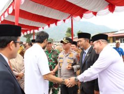 Kapolres Aceh Tengah Dampingi Gubernur Aceh Kunker Penyerahan Rumah Sakit Regional