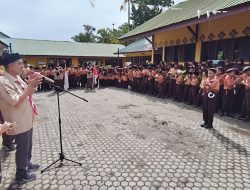 Semangat Giat Upacara Pembukaan Latihan Pramuka MIN 14 Aceh Utara