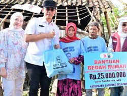 Wanita Filantropi Indonesia Bedah Rumah di Lampung Selatan, Bupati Egi: Gotong Royong adalah Kekuatan Kita