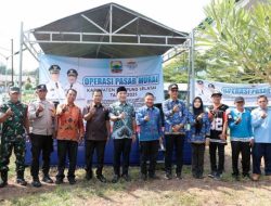 Pemkab Lampung Selatan Gelar Operasi Pasar Murah di Sidomulyo, Ratusan Warga Antusias