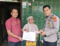 Pemerintah Desa Sekuelen Karim Ali, Salurkan BLT di Kantor Desa