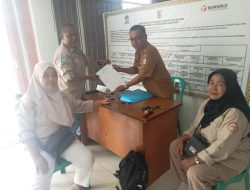 Pengurus DPC GWI Pesawaran Sambangi Kantor Kesbangpol
