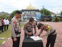 Kapolres Muba Serahkan Secara Langsung Mobil Dinas Operasional Ke Pamapta