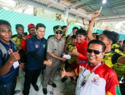 Tim Sepak Bola Muba Menang Telak 7-0 Lawan PALI