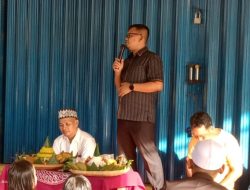 Jalan Desa Pasuruan Direalisasikan, Anggota Legislatif Lamsel Ali Wardana, Kades dan Masyarakat Gelar Tasyakuran