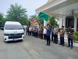 Walikota Langsa Lepas Keberangkatan Kafilah MTQ XXXVII Aceh 2025 ke Pijay