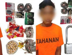 Pencuri dan Penadah Onderdil Sepeda Motor Diringkus Petugas