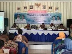 Bersama Warga, Camat Kalianda dan Kades Agom Rancang Pembangunan Desa dengan Semangat Gotong Royong