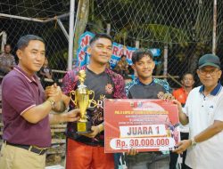Laga Final Piala Kapolres Lhokseumawe, Ini Sang Juara