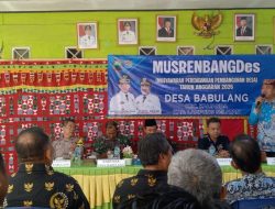 MusrembangDes Babulang: “Menentukan Arah Pembangunan Desa Yang Lebih Baik “